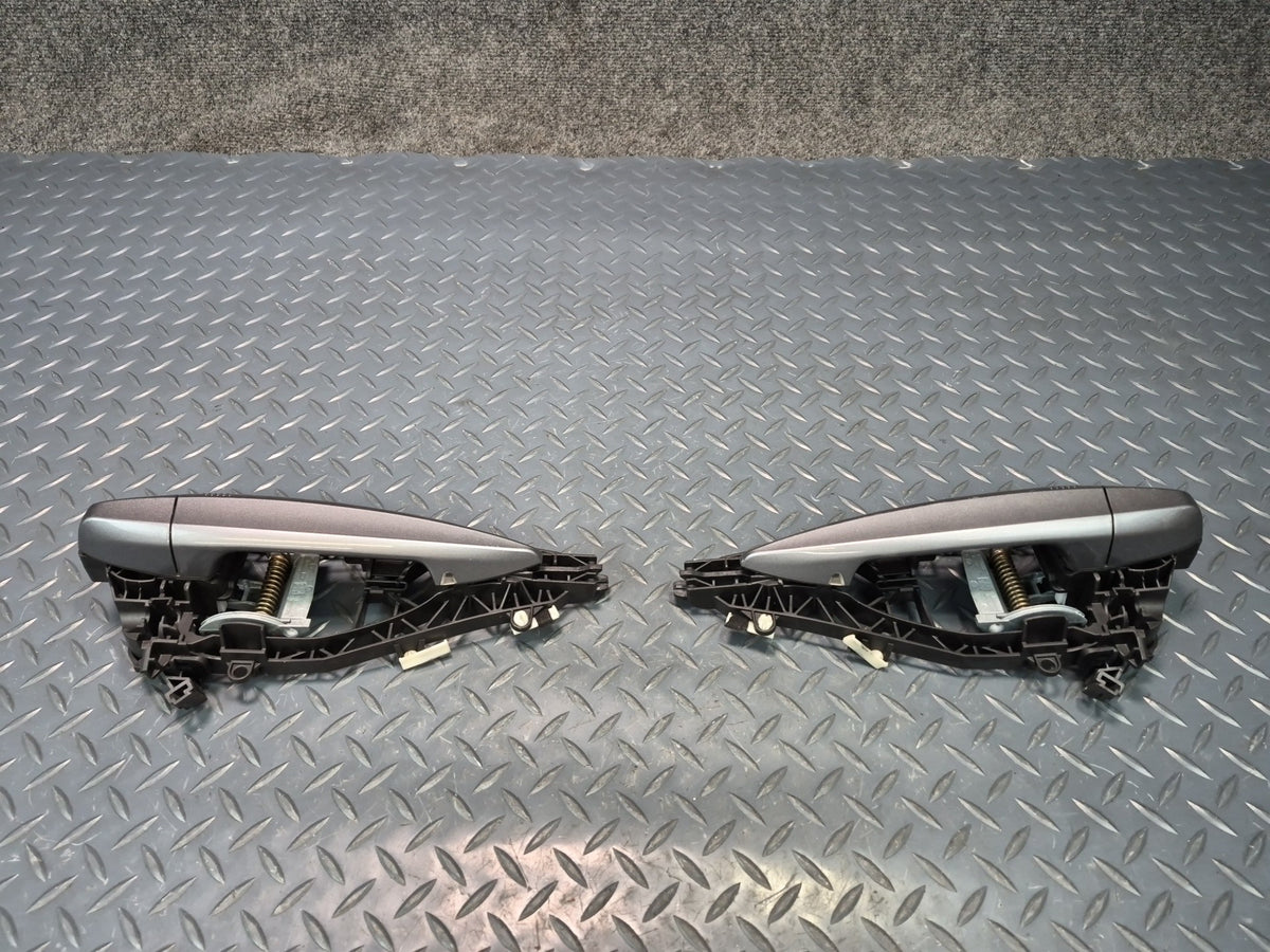 2014-2018 BMW F15 X5 Rear Left & Right Door Exterior Handle w Comfort Access Set