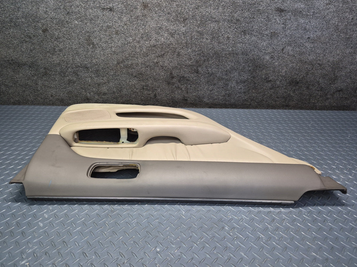98-00 Lexus UCF20L LS400 Set of 2 Rear Door Interior Trim Cover Panel Ivory OEM