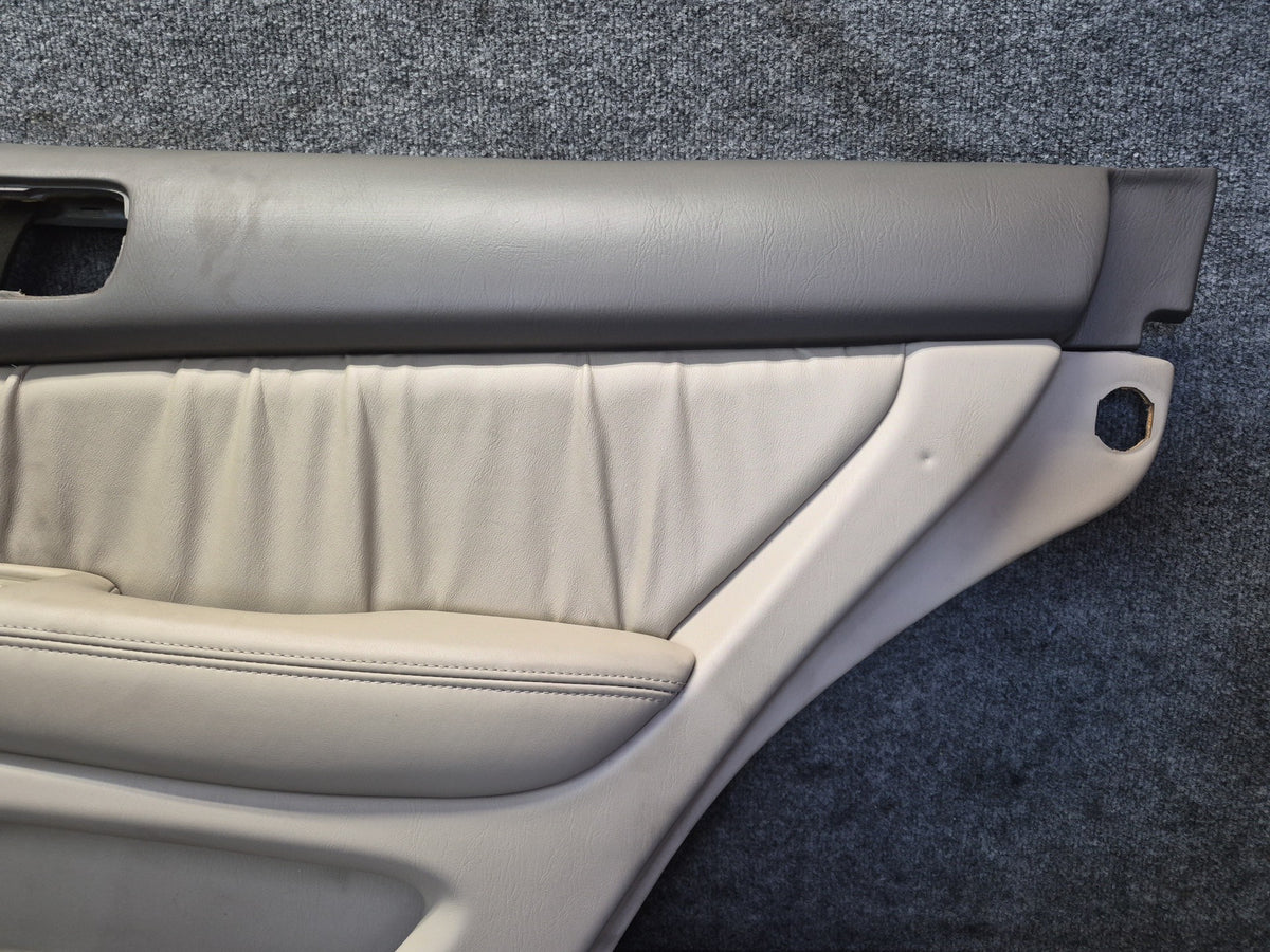 98-00 Lexus UCF20L LS400 Set of 2 Rear Door Interior Trim Cover Panel Ivory OEM