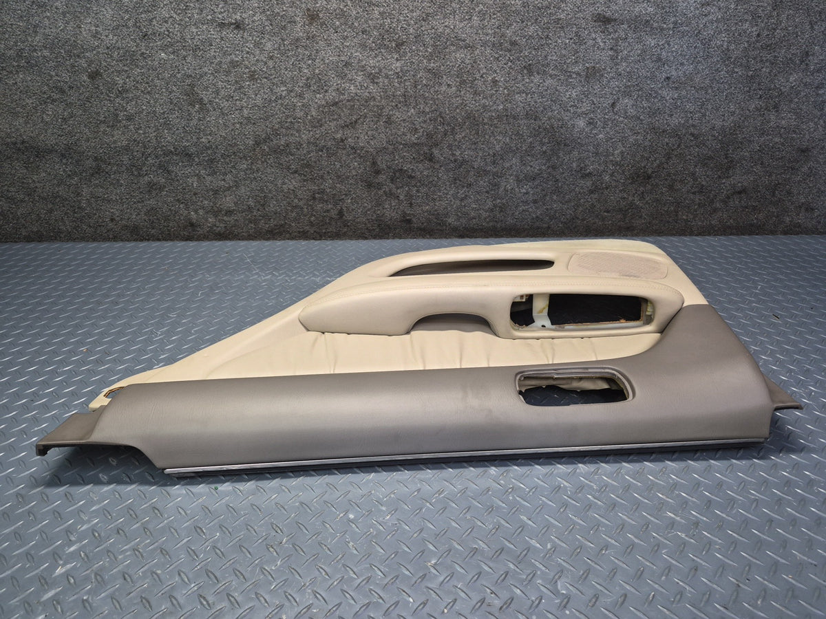 98-00 Lexus UCF20L LS400 Set of 2 Rear Door Interior Trim Cover Panel Ivory OEM