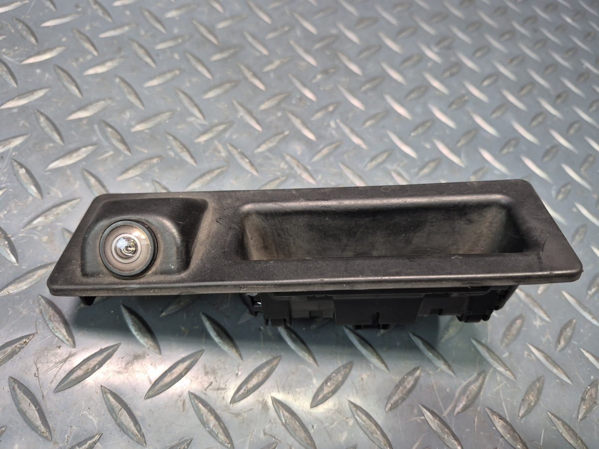 2014-2018 BMW F15 X5 Rear Trunk Lid Liftgate Tailgate Release Handle w Camera