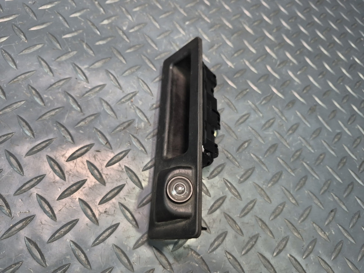 2014-2018 BMW F15 X5 Rear Trunk Lid Liftgate Tailgate Release Handle w Camera