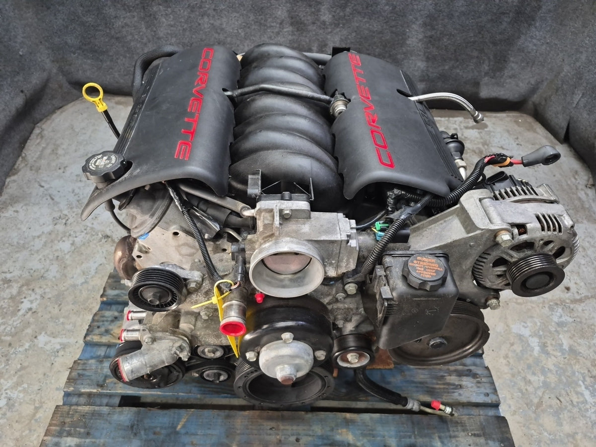 99-00 Chevy Corvette C5 5.7L LS1 RWD VIN G 8th Digit Complete Engine Motor 65K