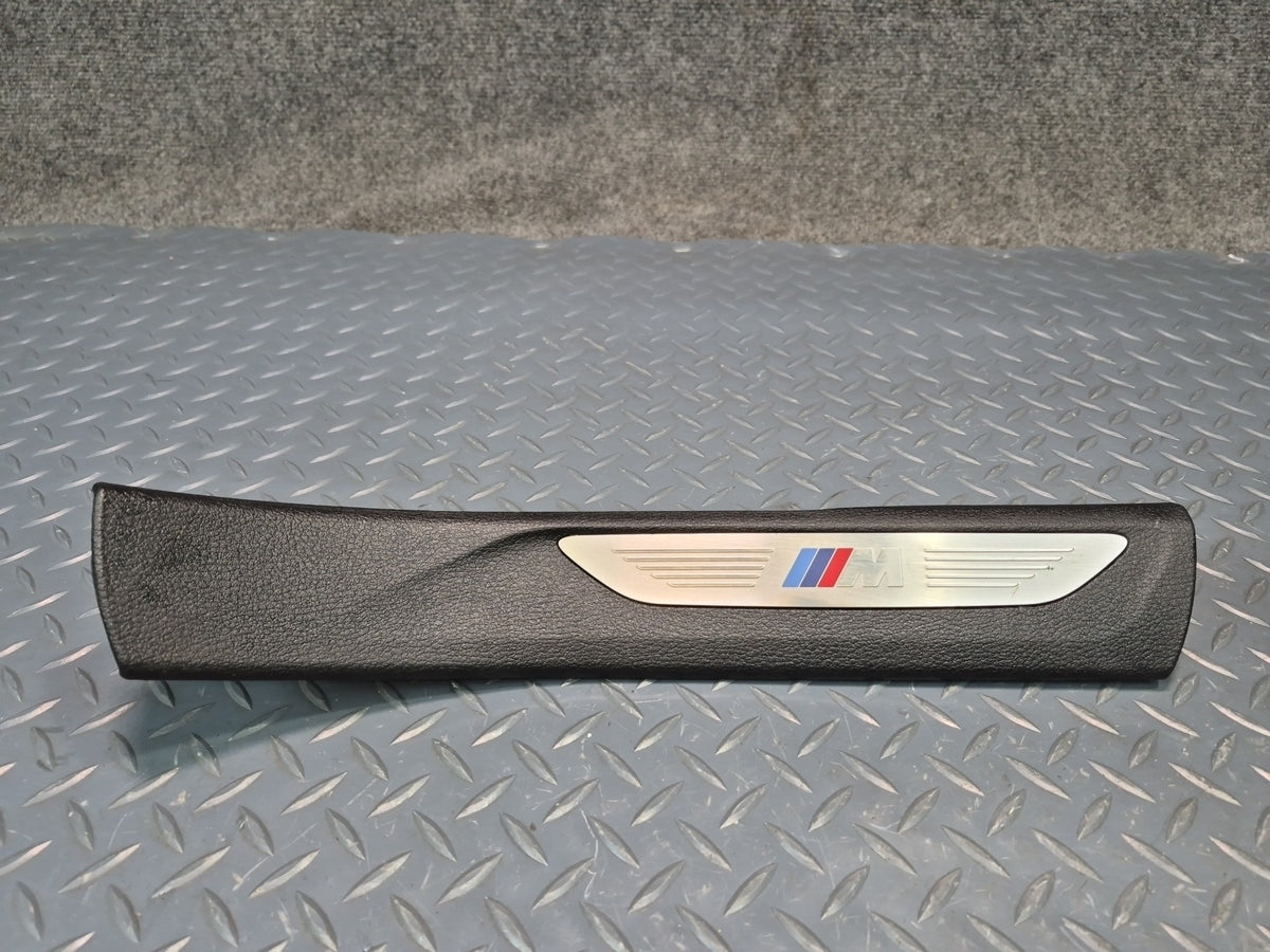 14-18 BMW F15 X5 M-sport Rear Left & Right Door Scuff Sill Plate Trim Panel Set