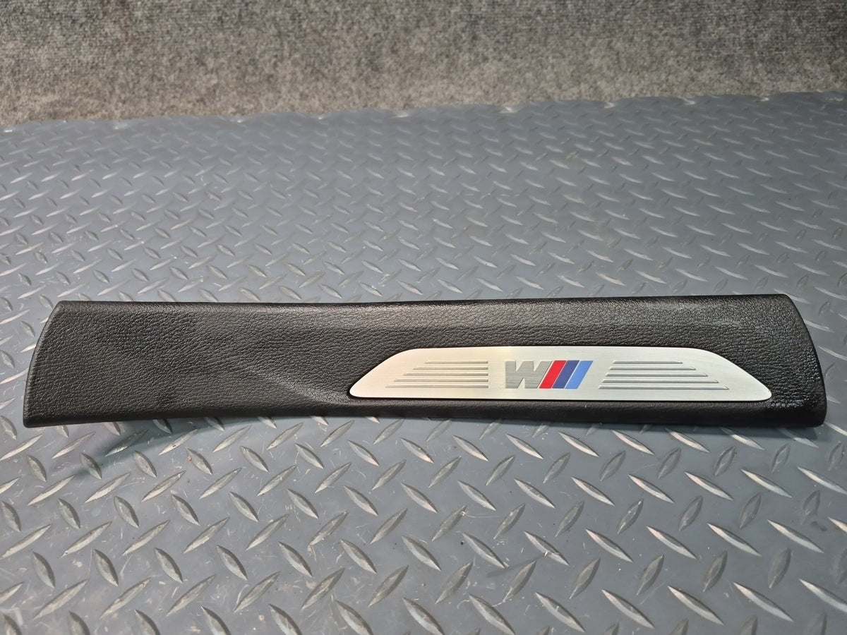 14-18 BMW F15 X5 M-sport Rear Left & Right Door Scuff Sill Plate Trim Panel Set
