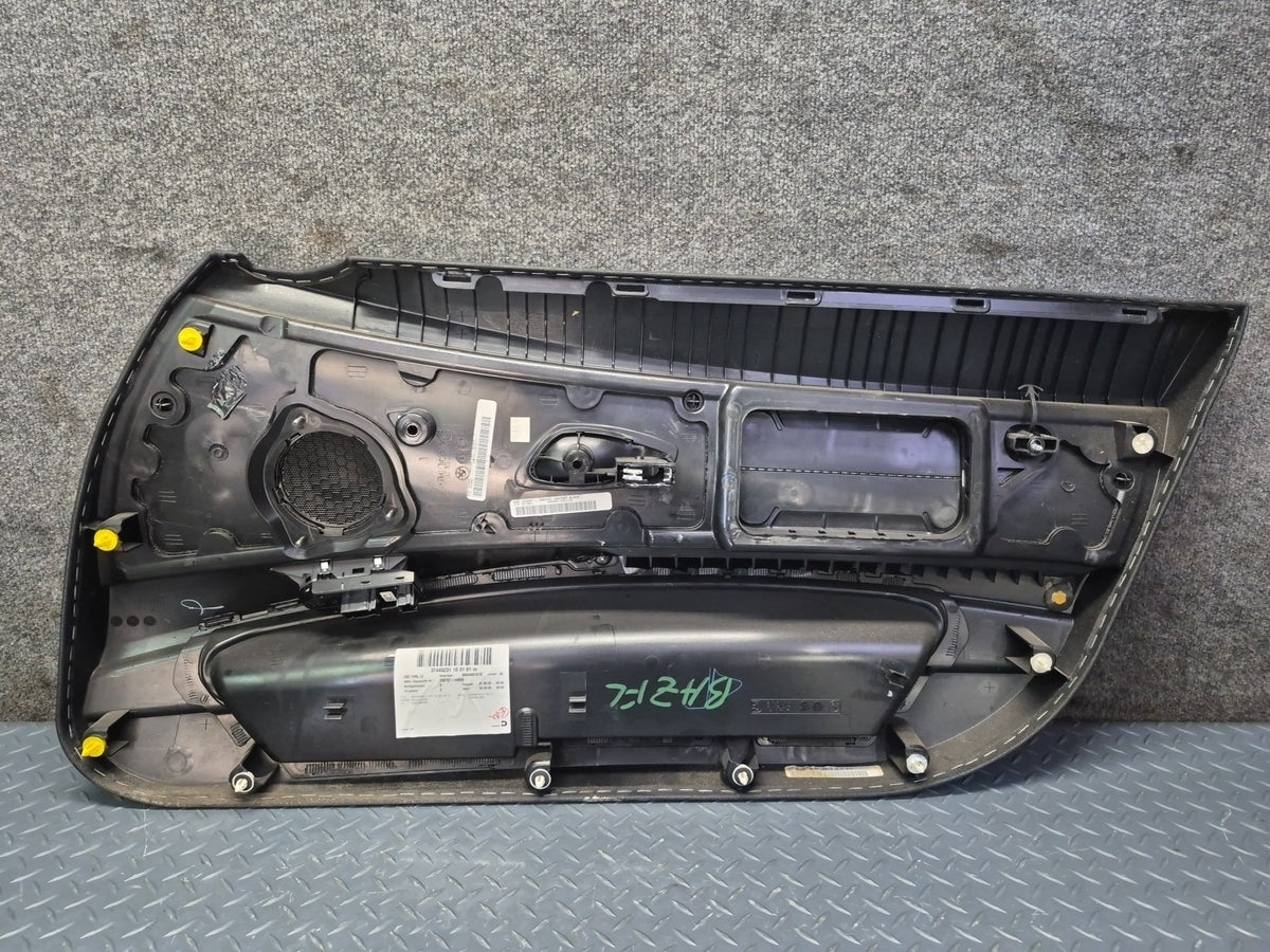 03-05 BMW E85 Z4 Set of 2 Left & Right Door Interior Trim Panel Black OEM