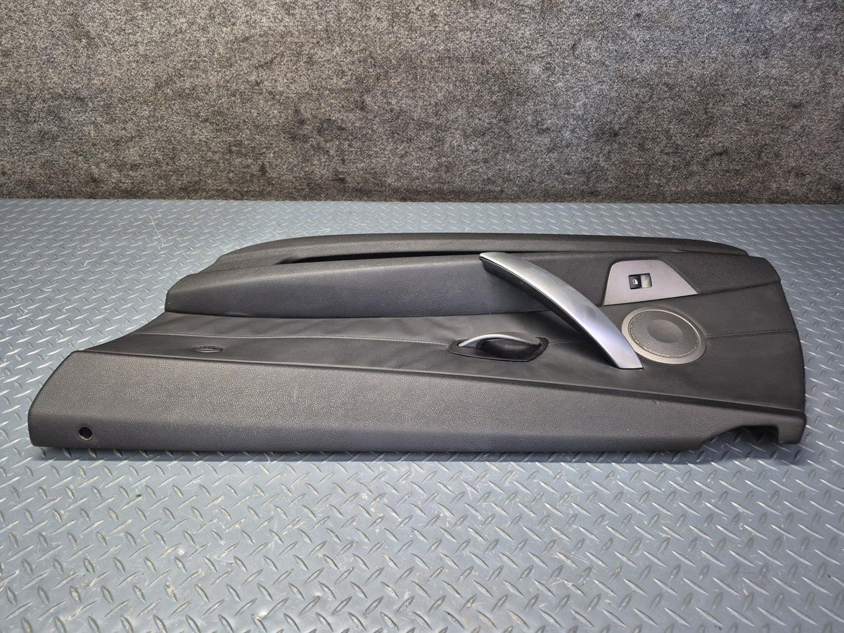 03-05 BMW E85 Z4 Set of 2 Left & Right Door Interior Trim Panel Black OEM