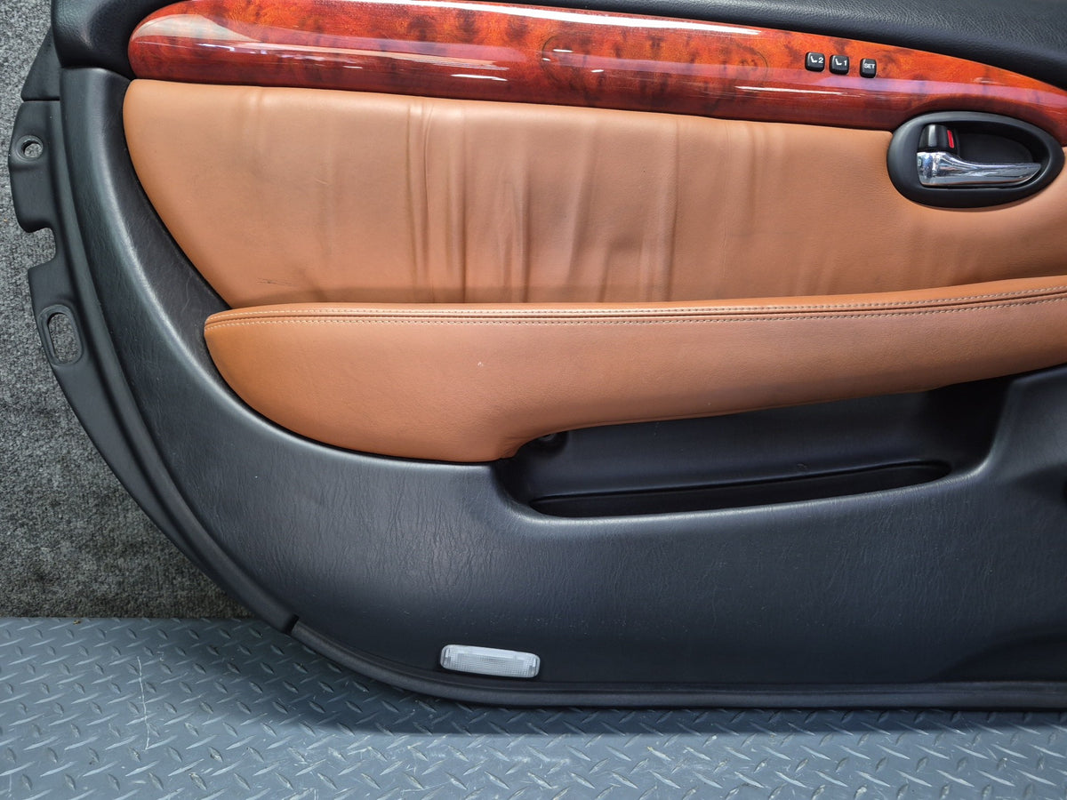 02-10 Lexus Z40 SC430 Set of 2 Left & Right Door Interior Trim Cover Panel OEM