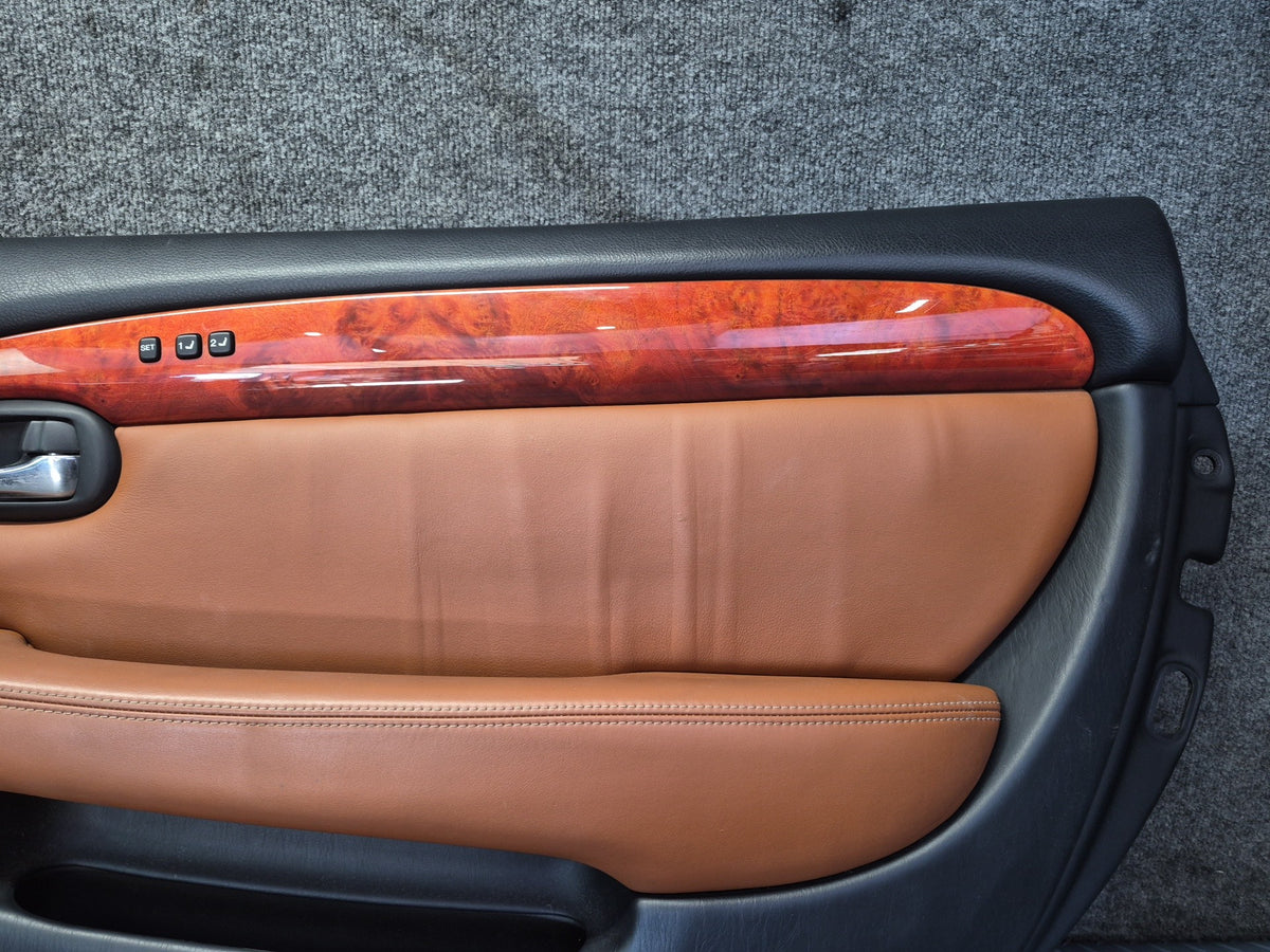 02-10 Lexus Z40 SC430 Set of 2 Left & Right Door Interior Trim Cover Panel OEM