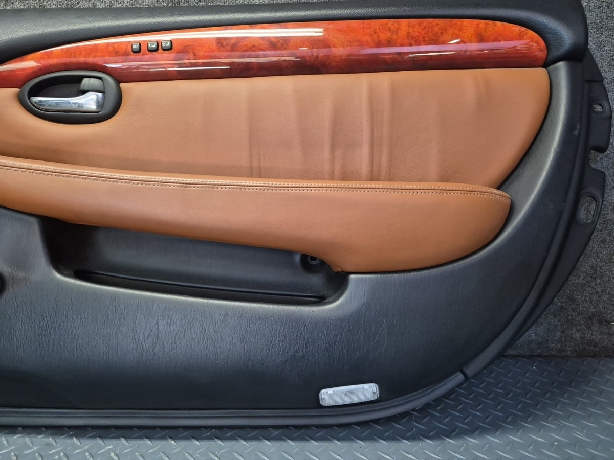 02-10 Lexus Z40 SC430 Set of 2 Left & Right Door Interior Trim Cover Panel OEM