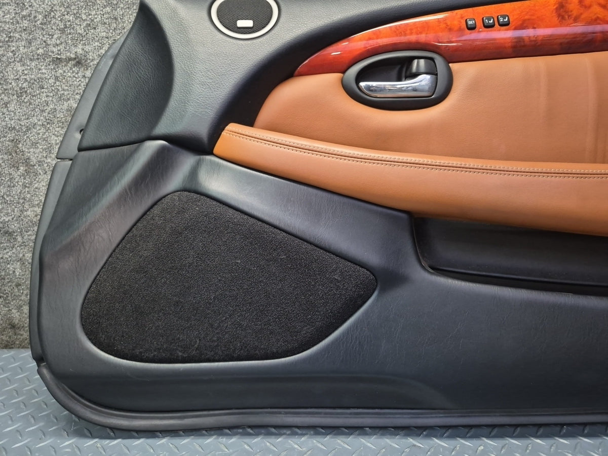 02-10 Lexus Z40 SC430 Set of 2 Left & Right Door Interior Trim Cover Panel OEM