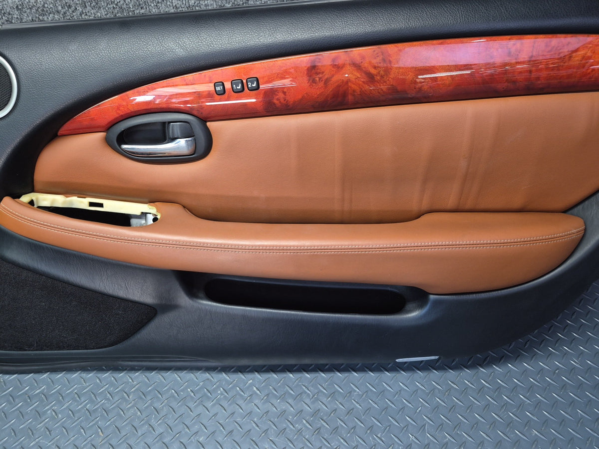 02-10 Lexus Z40 SC430 Set of 2 Left & Right Door Interior Trim Cover Panel OEM