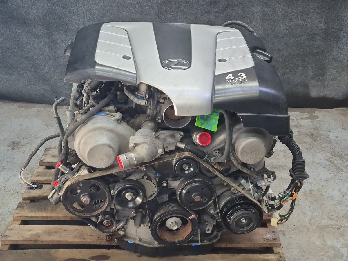 02-10 Lexus UZZ40L SC430 4.3L 3UZFE VIN N 5th Digit Engine Motor 156K Miles OEM