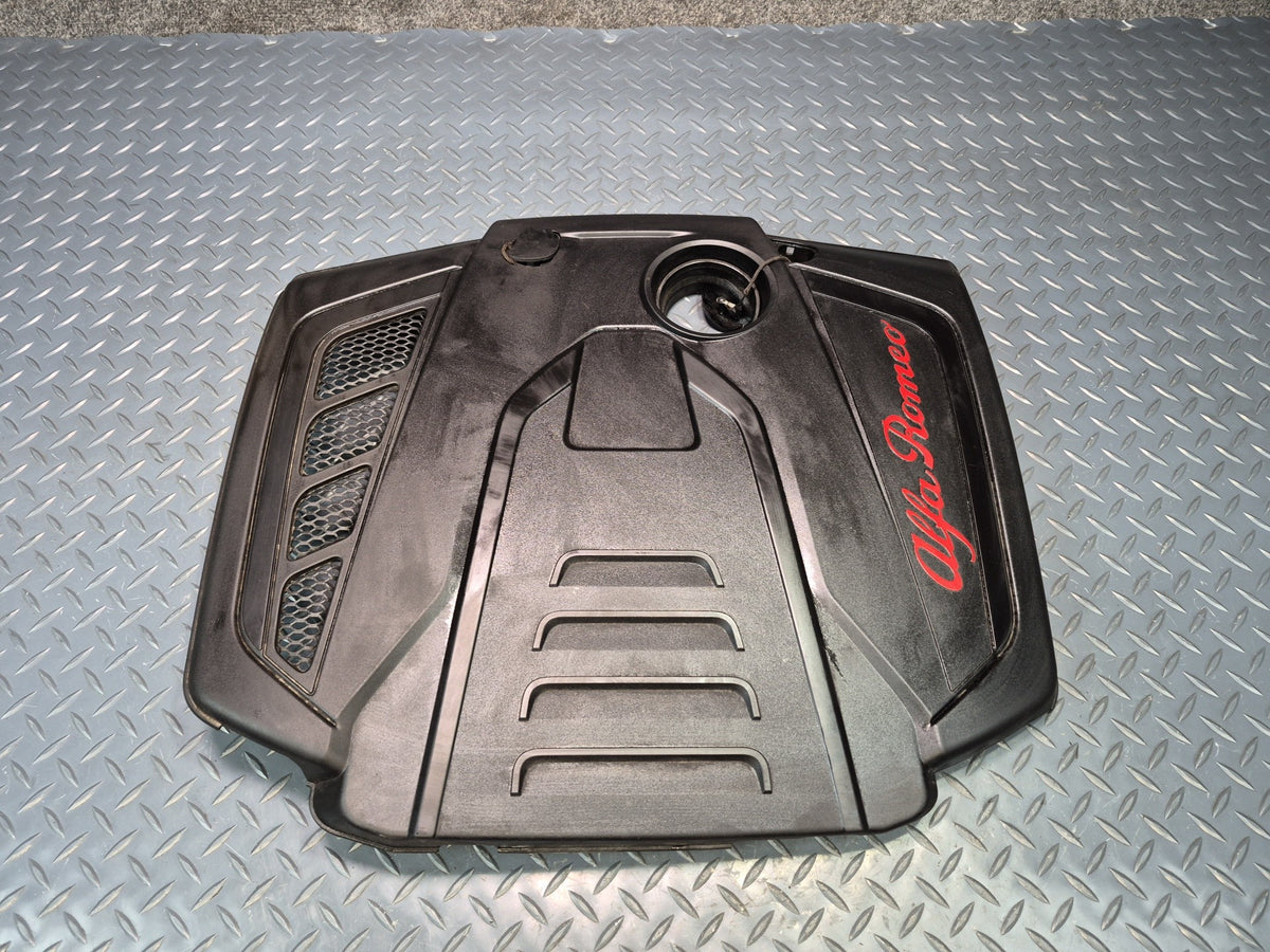 17-25 Alfa Romeo Giulia 952 2.0L Engine Motor Cover Trim Panel OEM