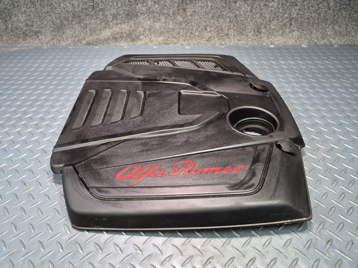 17-25 Alfa Romeo Giulia 952 2.0L Engine Motor Cover Trim Panel OEM