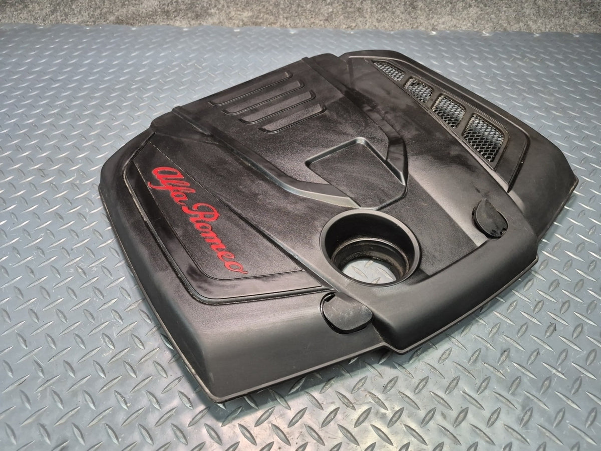 17-25 Alfa Romeo Giulia 952 2.0L Engine Motor Cover Trim Panel OEM