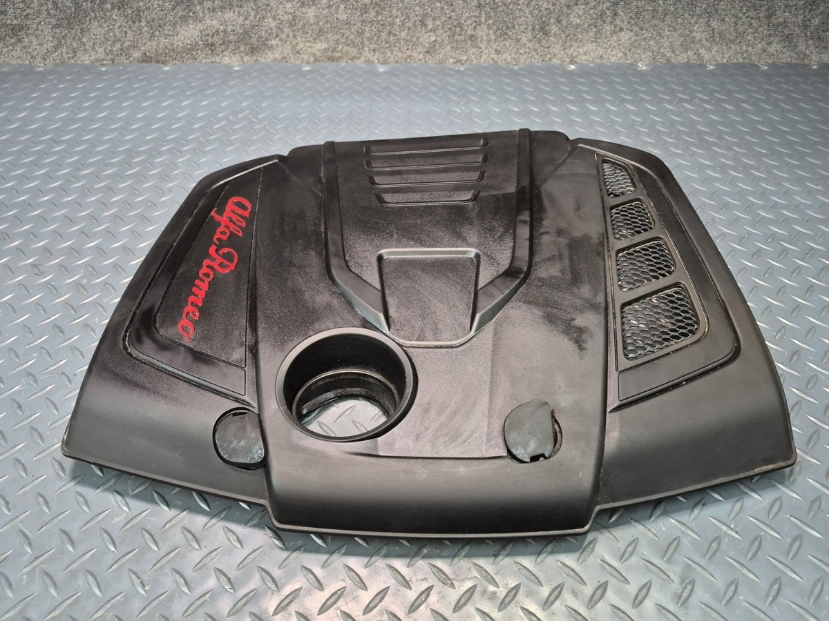 17-25 Alfa Romeo Giulia 952 2.0L Engine Motor Cover Trim Panel OEM