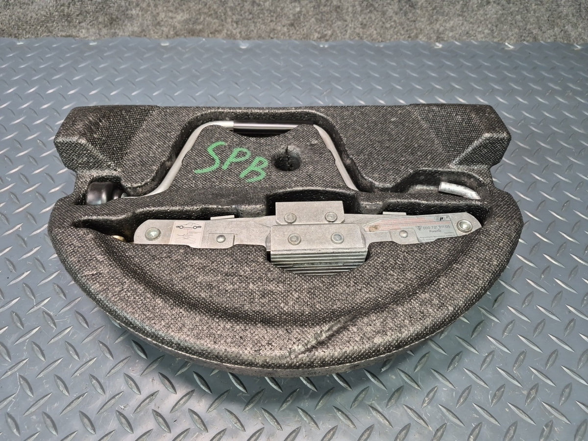 1997-2004 Porsche Boxster 986 Spare Tire Wheel Tool Jack Handle W/ Foam