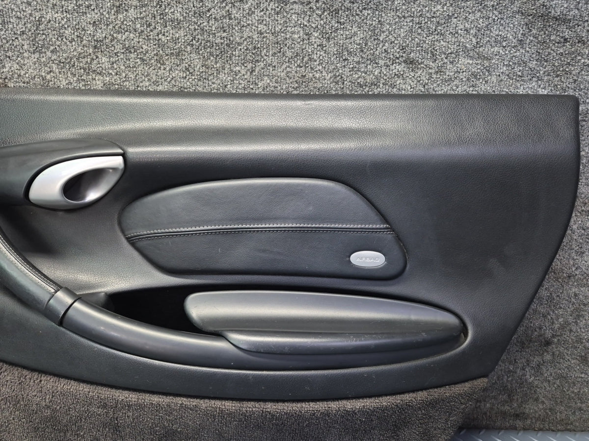 2000-2002 Porsche Boxster 986 Left & Right Door Interior Trim Panel Set of 2