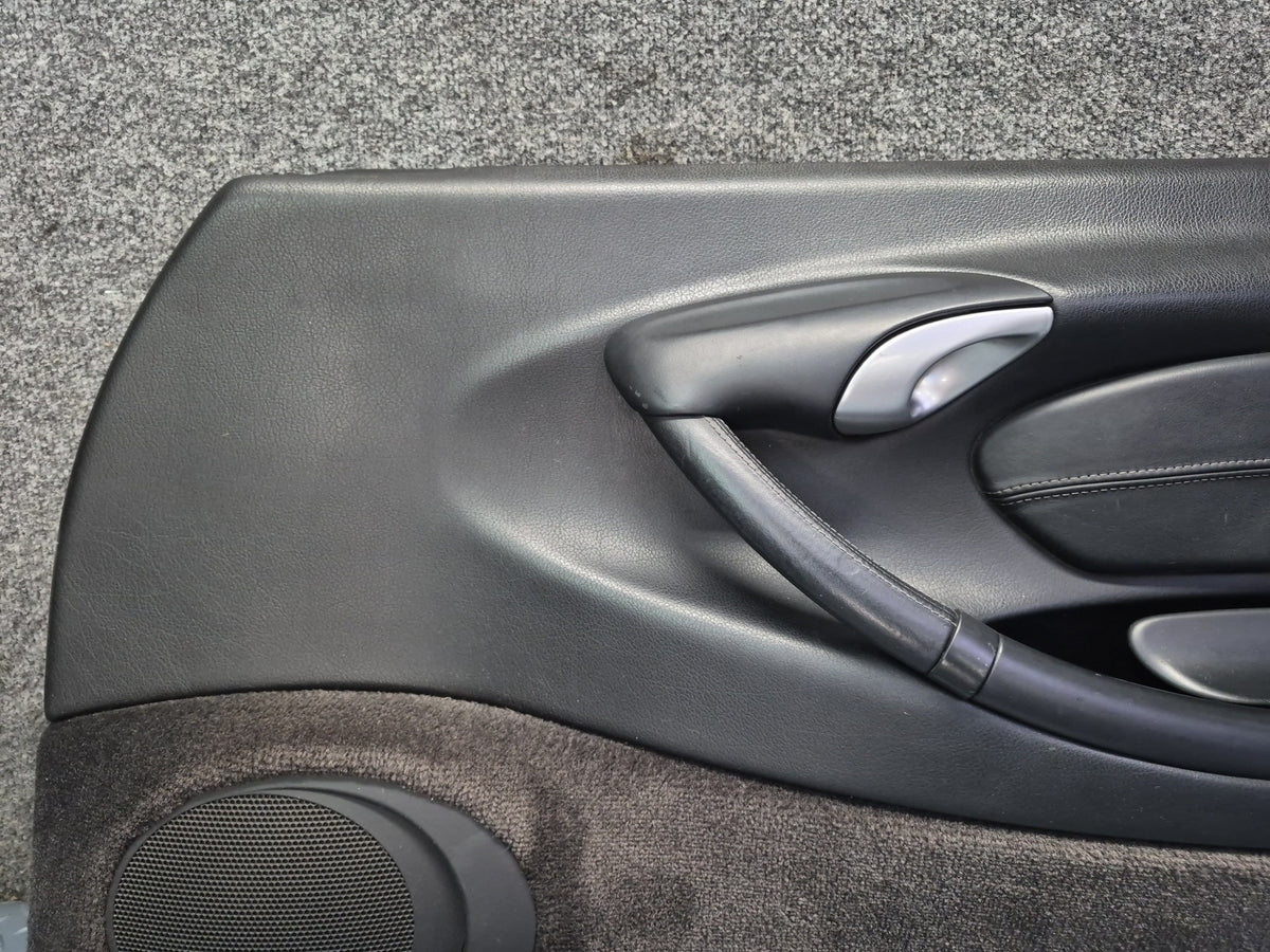 2000-2002 Porsche Boxster 986 Left & Right Door Interior Trim Panel Set of 2