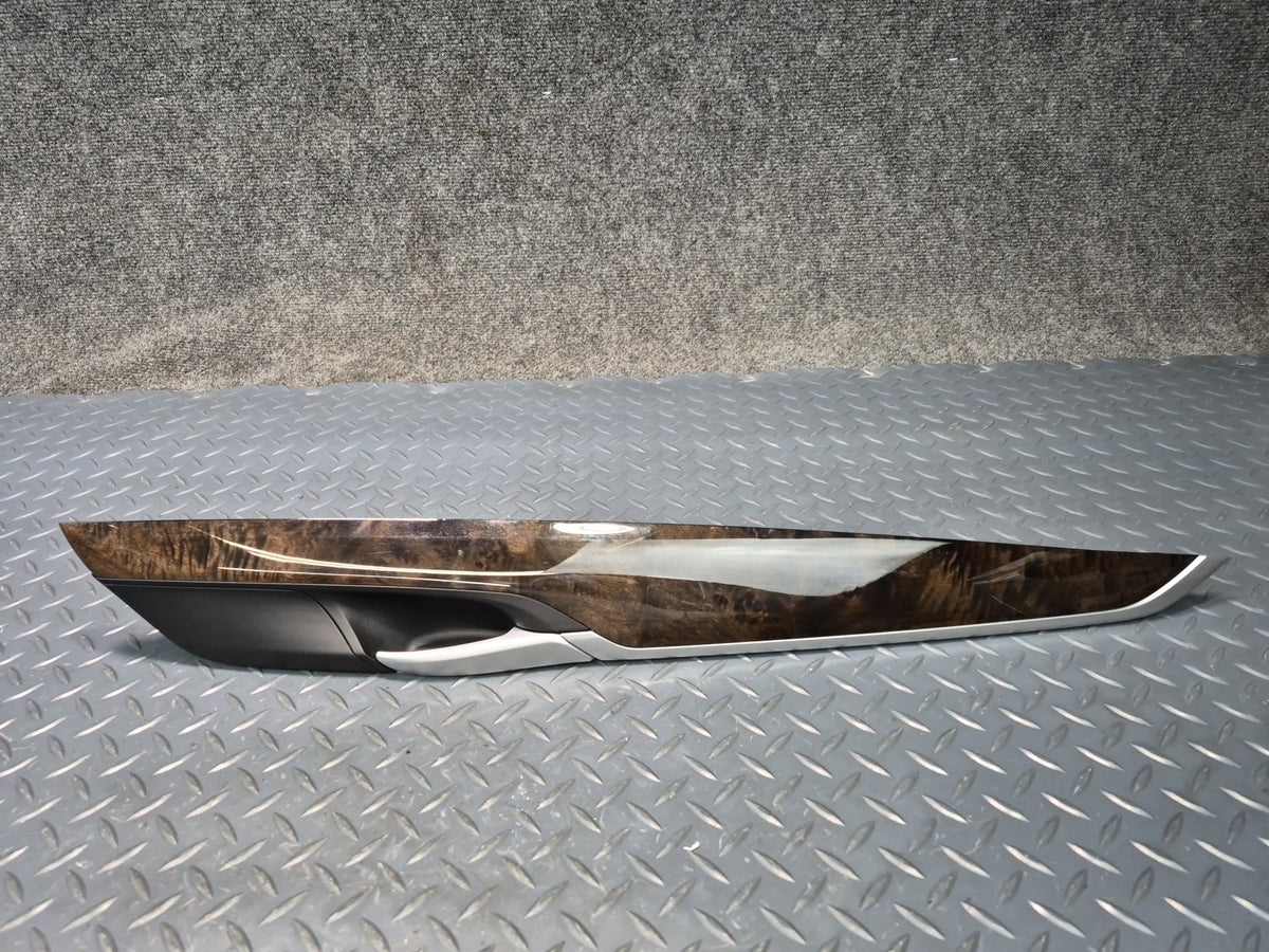 2014-2018 BMW F15 X5 Front & Rear Door Wood Trim Cover Panel Set of 4