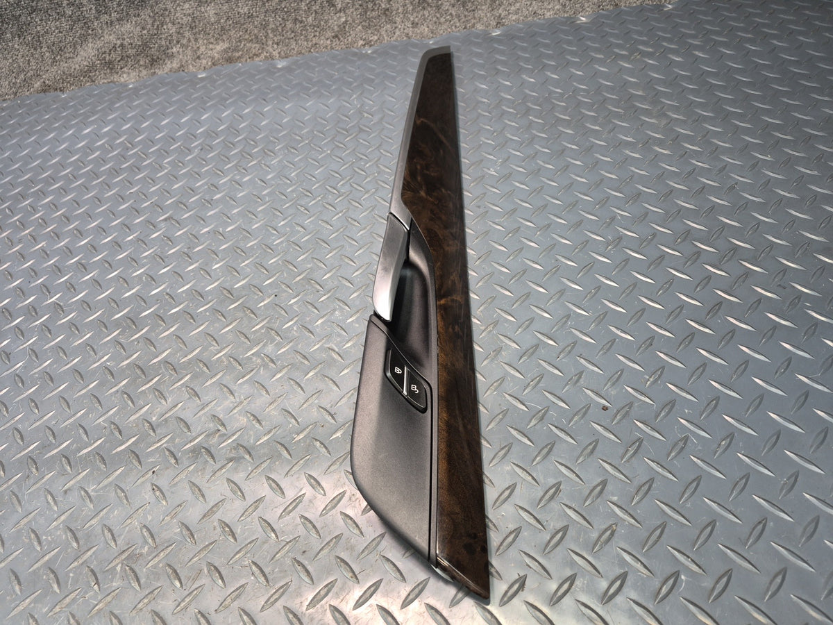 2014-2018 BMW F15 X5 Front & Rear Door Wood Trim Cover Panel Set of 4