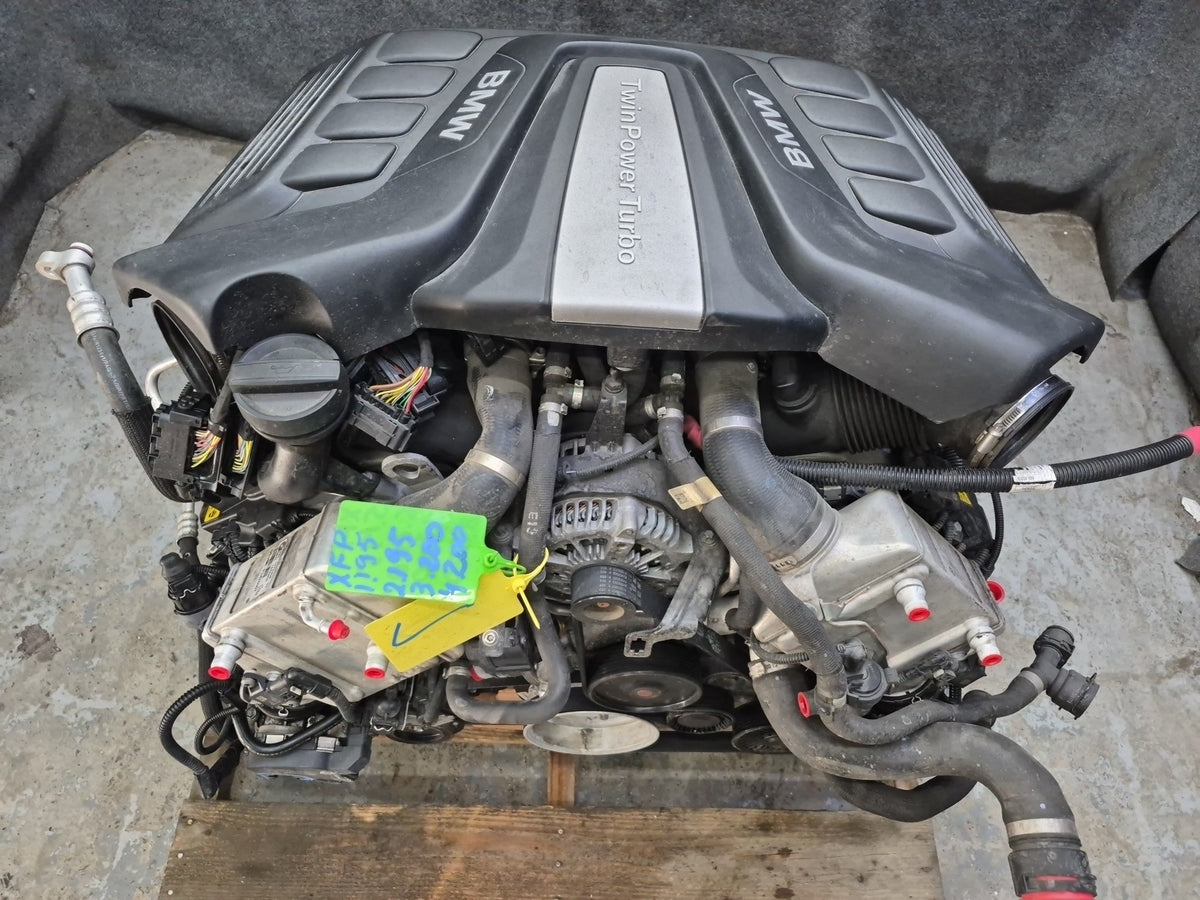 2016-2018 BMW F15 X5 AWD 4.4L N63 N63B44B Engine Motor w Turbos 72k Miles