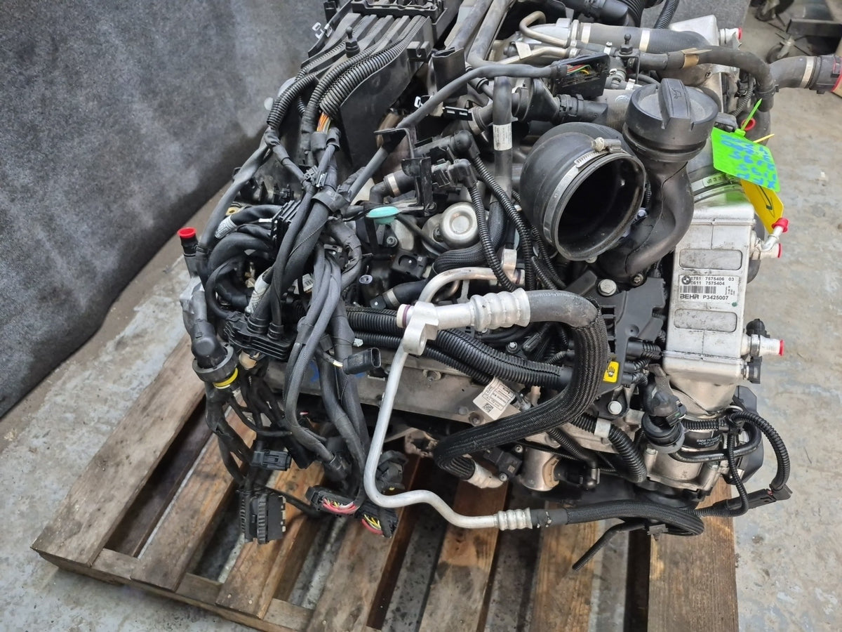 2016-2018 BMW F15 X5 AWD 4.4L N63 N63B44B Engine Motor w Turbos 72k Miles