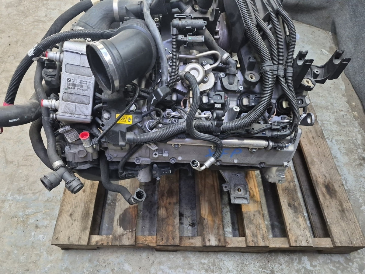 2016-2018 BMW F15 X5 AWD 4.4L N63 N63B44B Engine Motor w Turbos 72k Miles