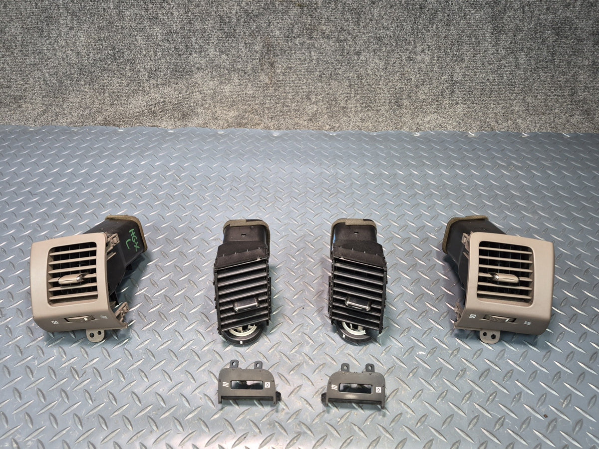2003-2009 Lexus GX470 Dash Front Left Center Right A/C Heater Air Vent Set