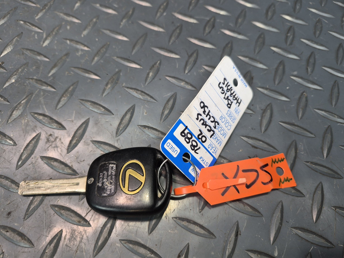 2002 Lexus UZZ40L SC430 3UZFE ECU ECM Immo Ignition Glove Door Lock KEY Set OEM