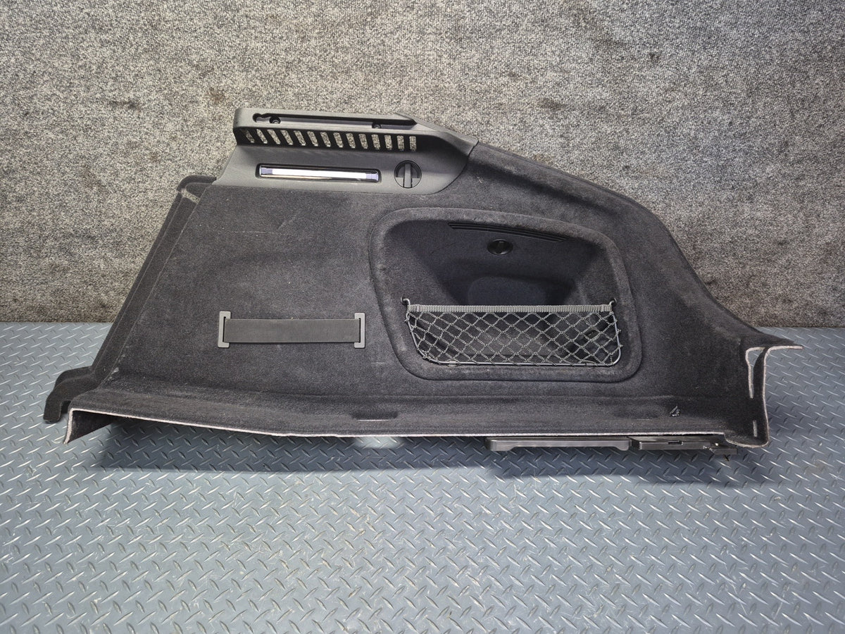 18-21 Audi S5 A5 Sportback Trunk Rear Right Quarter Panel Trim Cover Black OEM