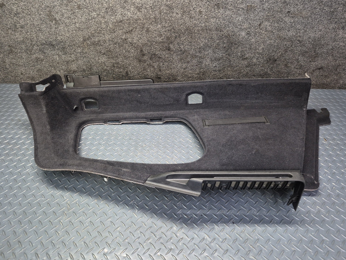 18-21 Audi S5 A5 Sportback Trunk Rear Right Quarter Panel Trim Cover Black OEM