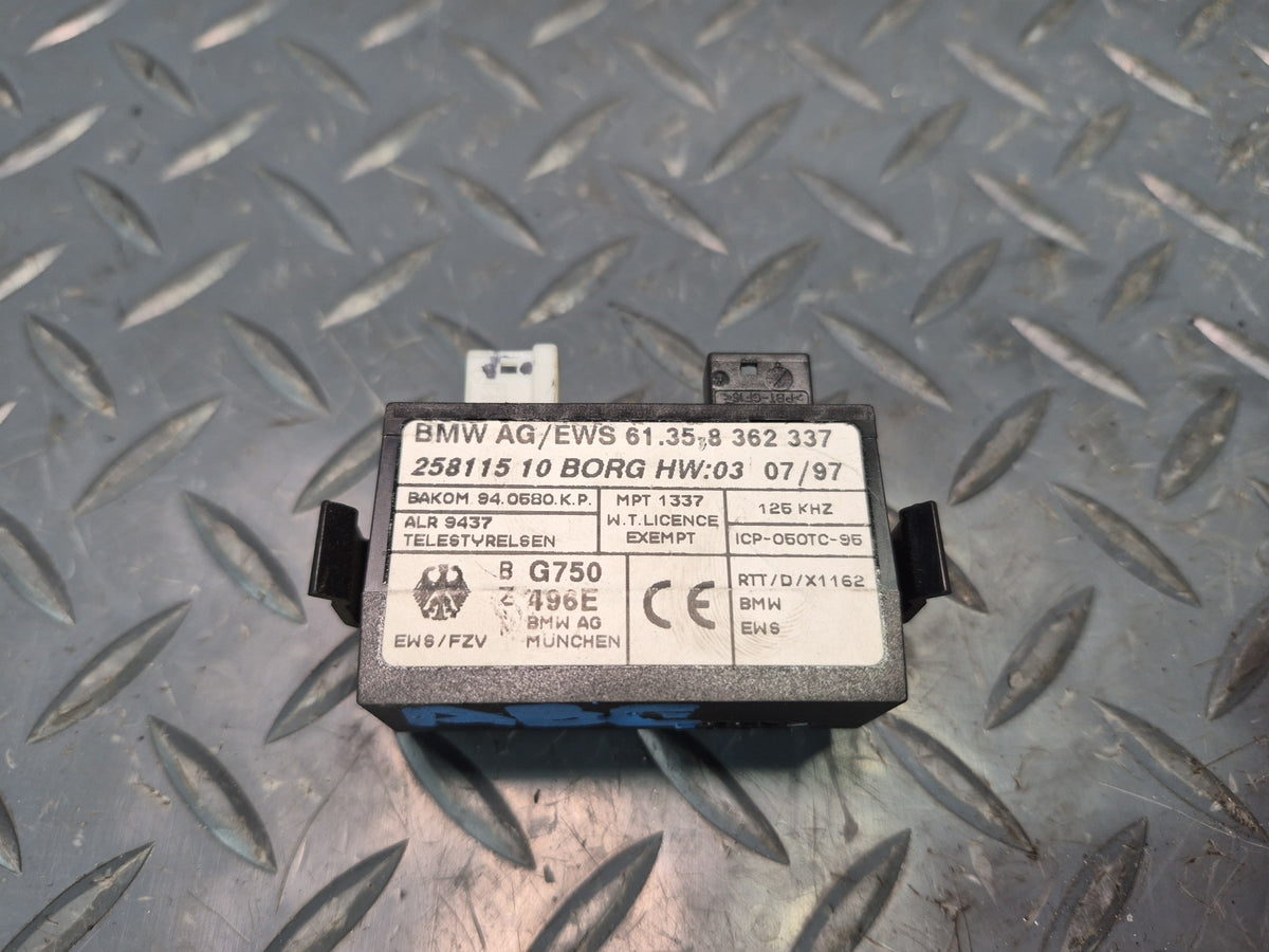 1997 BMW E31 840Ci M62 Engine ECU ECM DME TCU TCM Immo EWS Transmitter Lock Set