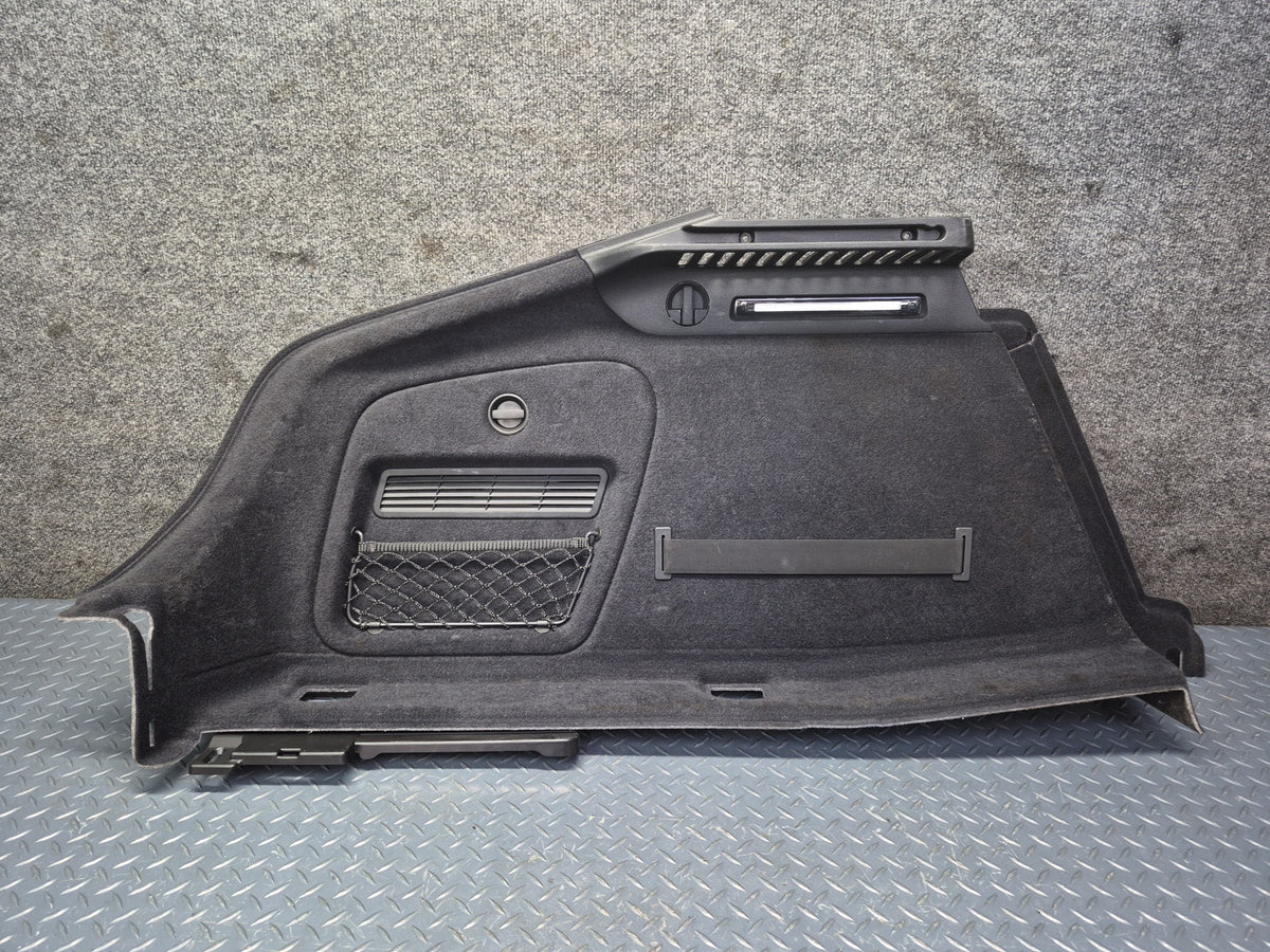 18-21 Audi S5 A5 Sportback Trunk Rear Left Quarter Panel Trim Cover Black OEM