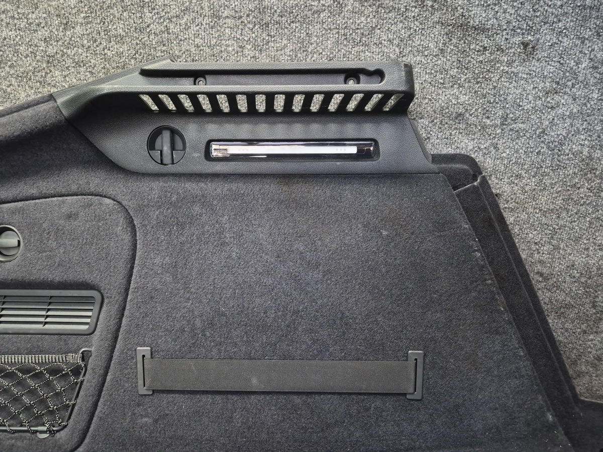 18-21 Audi S5 A5 Sportback Trunk Rear Left Quarter Panel Trim Cover Black OEM