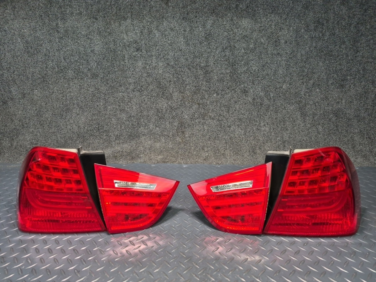 2009-2011 BMW E90 M3 Sedan Rear Left & Right Inner Outer LED Tail Light Lamp Set