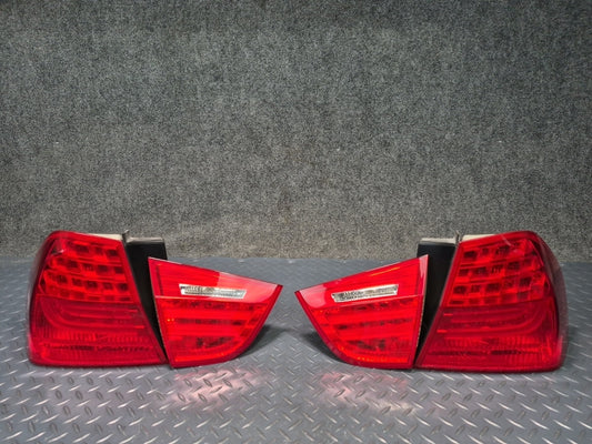 2009-2011 BMW E90 M3 Sedan Rear Left & Right Inner Outer LED Tail Light Lamp Set