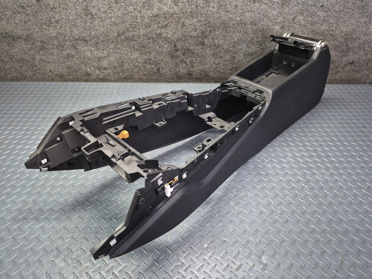 17-25 Audi A4 S4 A5 S5 Front Center Console Frame Trim Cover Panel Black OEM