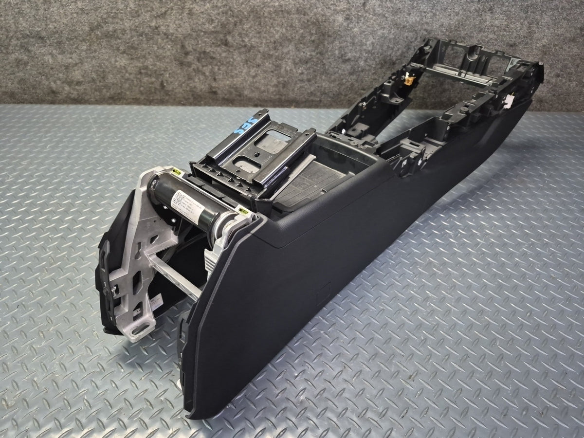 17-25 Audi A4 S4 A5 S5 Front Center Console Frame Trim Cover Panel Black OEM
