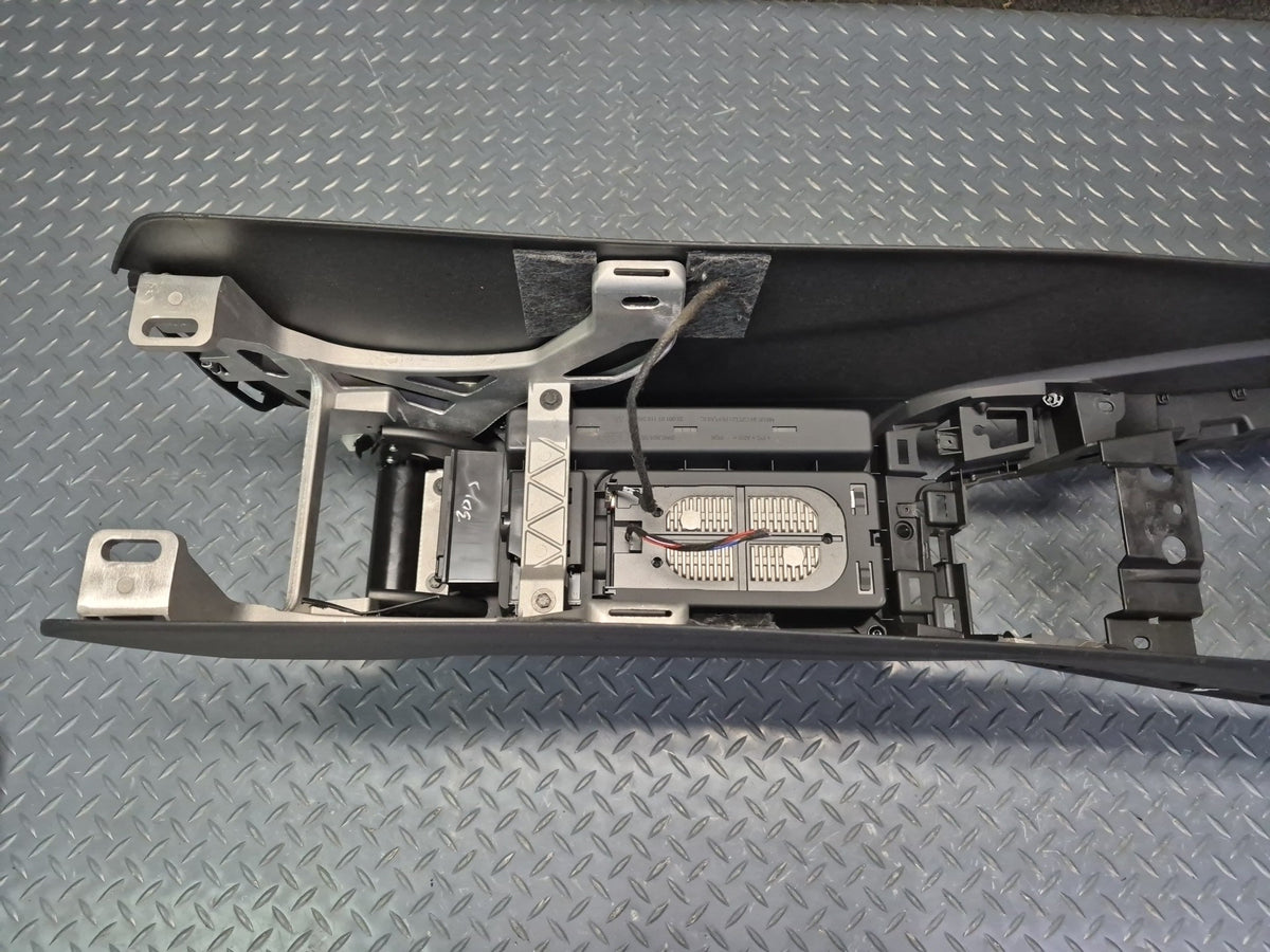 17-25 Audi A4 S4 A5 S5 Front Center Console Frame Trim Cover Panel Black OEM