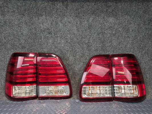 2005-2007 Lexus UZJ100L LX470 Rear Inner & Outer Tail Light Lamp Set of 4