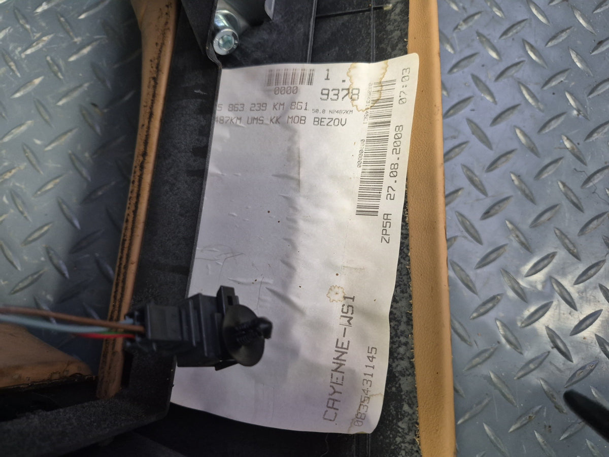 2003-2010 Porsche Cayenne 957 Center Console w Armrest Damaged