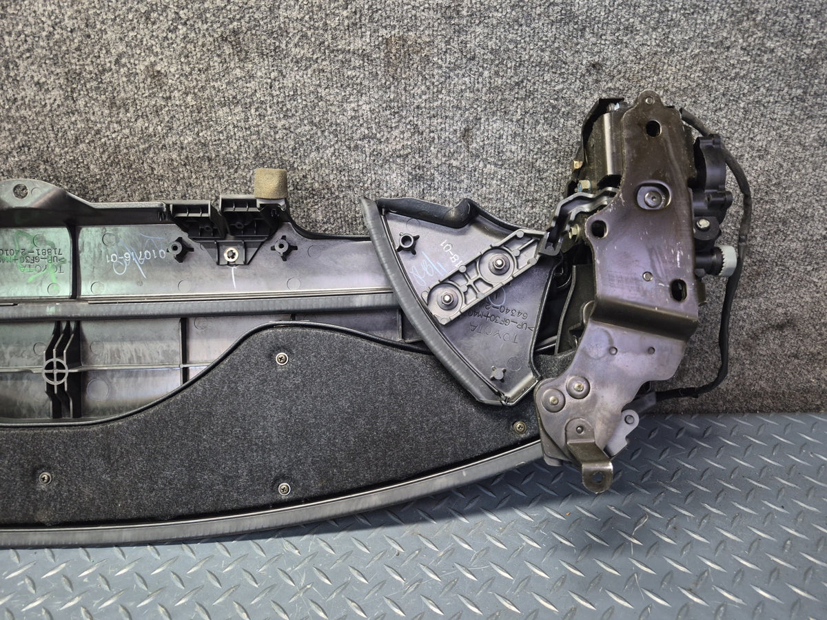 02-10 Lexus Z40 SC430 Rear Package Tray Flap Cargo Deck Cover Panel w Hinge OEM