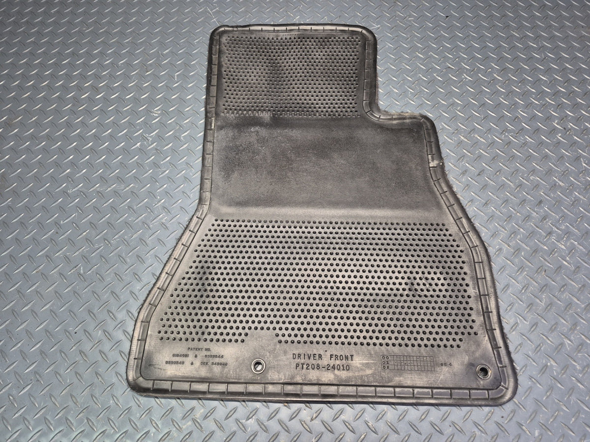 02-10 Lexus UZZ40L SC430 Front & Rear Left Right Floor MAT Carpet Black Set OEM
