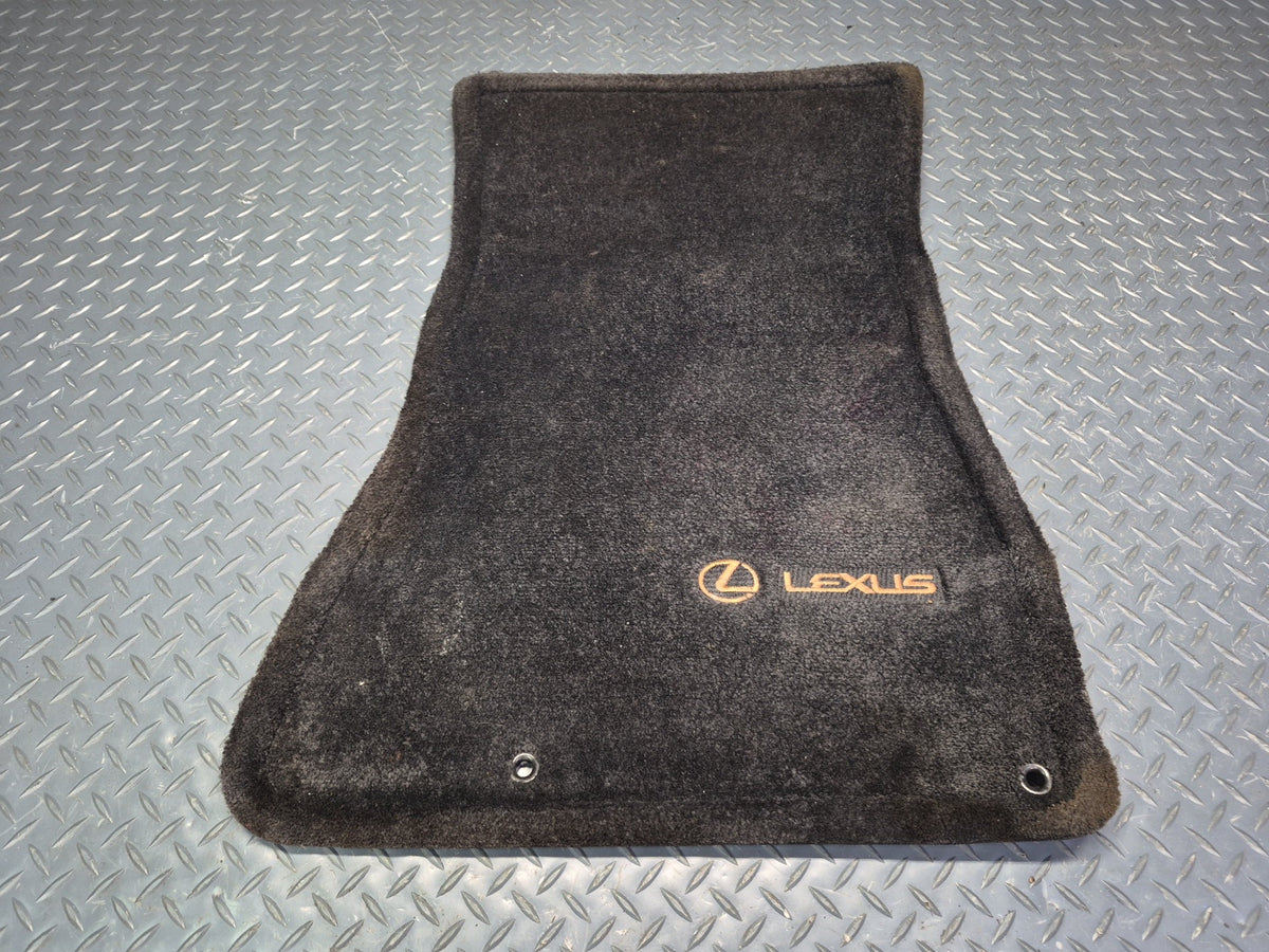02-10 Lexus UZZ40L SC430 Front & Rear Left Right Floor MAT Carpet Black Set OEM