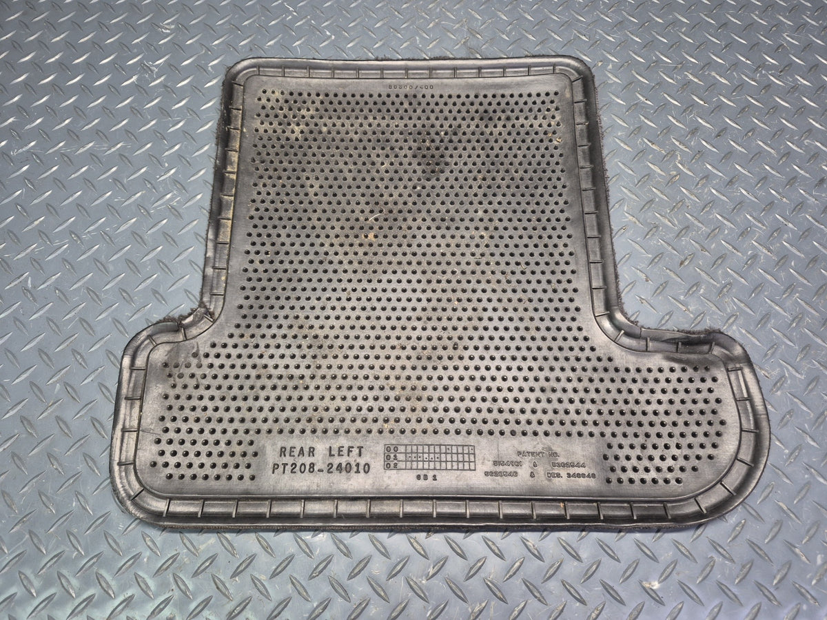 02-10 Lexus UZZ40L SC430 Front & Rear Left Right Floor MAT Carpet Black Set OEM
