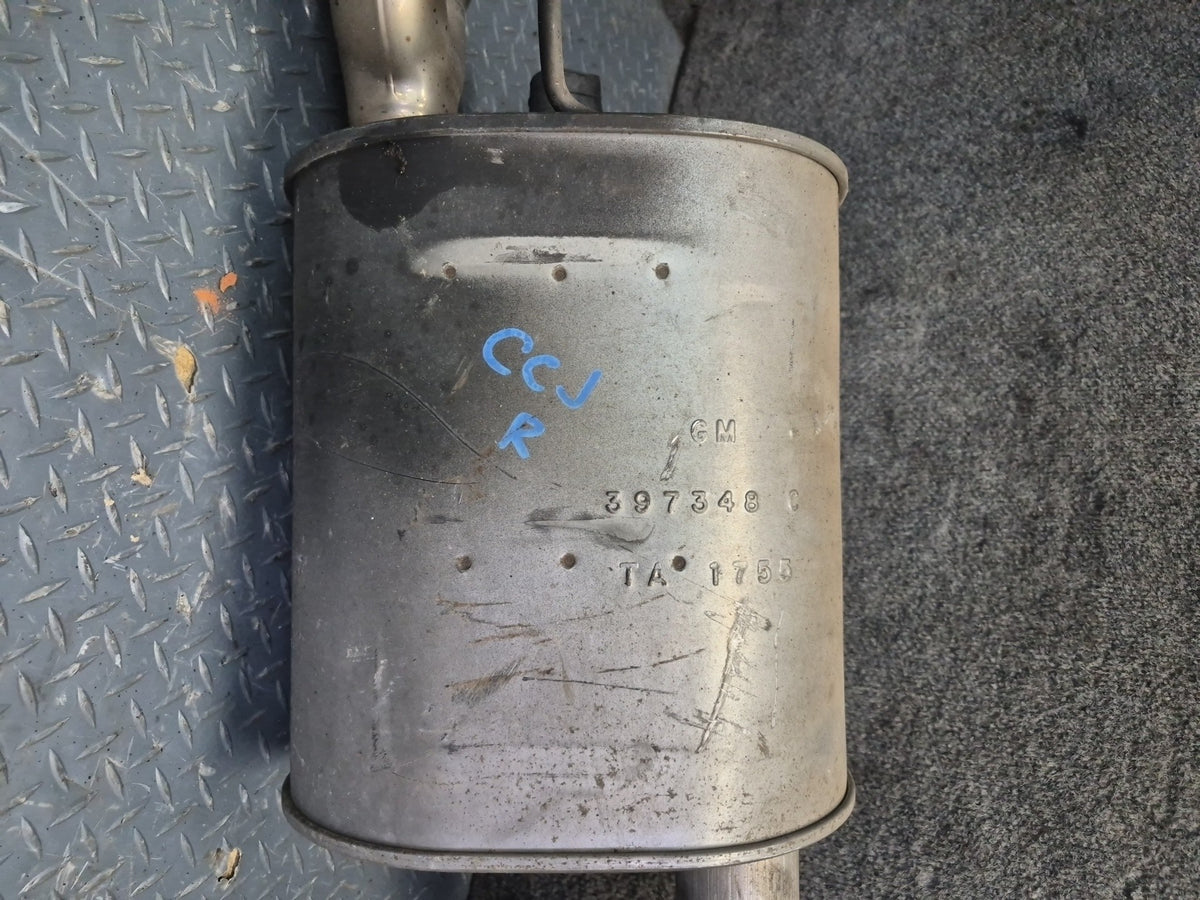 05-08 Chevrolet Corvette C6 LS2 Set of 2 Rear Left & Right Exhaust Muffler OEM