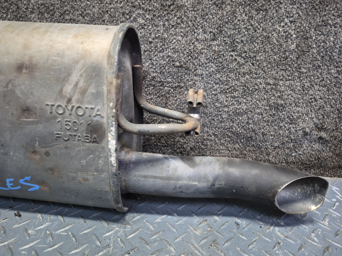 98-00 Lexus UCF20L LS400 Set of 2 Rear Left & Right Exhaust Muffler OEM
