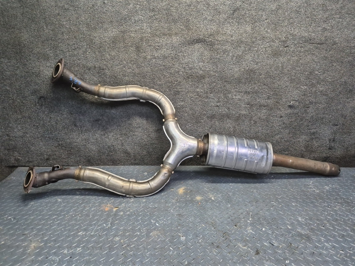 98-00 Lexus UCF20L LS400 Exhaust Resonator Intermediate Pipe 139K Miles OEM